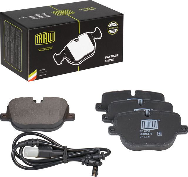 Тормозные колодки Trialli (Low-Metallic). Артикул PF 4050