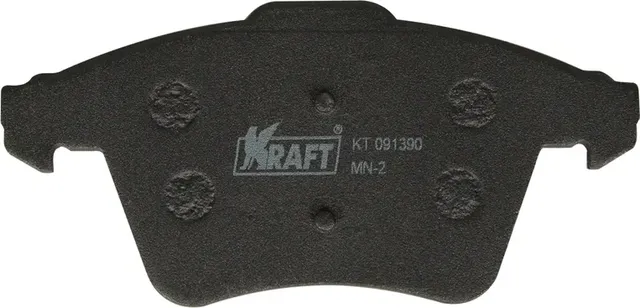 Колодки тормозные VW TRANSPORTER/MULTIVAN 03- перед. (Kraft). Артикул KT091390