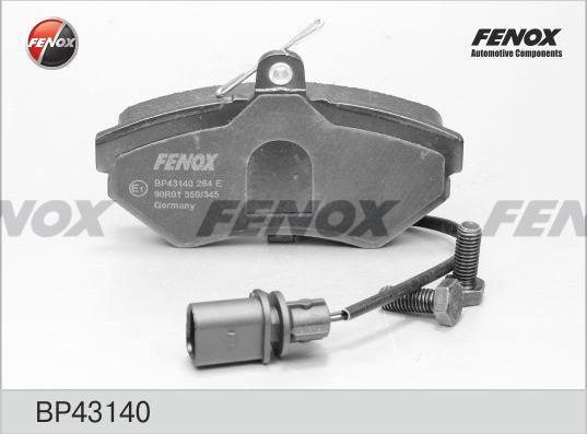 Тормозные колодки Fenox. Артикул BP43140