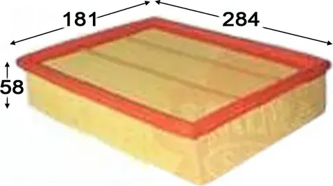 Фильтр воздушный FORD TRANSIT 2.2 2011 - 2014  FORD TRANSIT 2.2 2013 - по наст. время  FORD TRANSIT  (Azumi). Артикул a22512