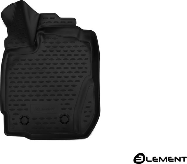 Коврик Element 3D для салона передний левый Renault Duster (с ручкой для дистан. откр. лючка бензобака) I рестайлинг 2015-2020. Артикул ELEMENT3D4140210kFL