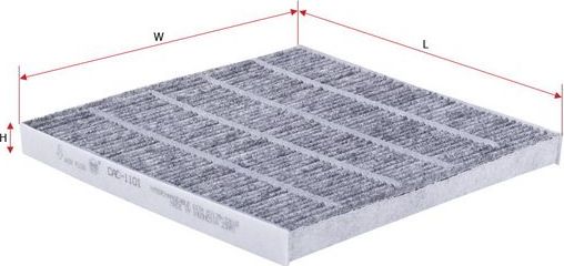 Салонный фильтр Sakura. Артикул CAC-1101