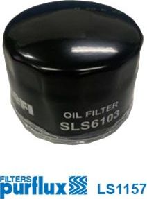 Масляный фильтр Purflux. Артикул LS1157