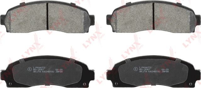Тормозные колодки LYNXauto передние для Ford Explorer II 1999-2002. Артикул BD-3047