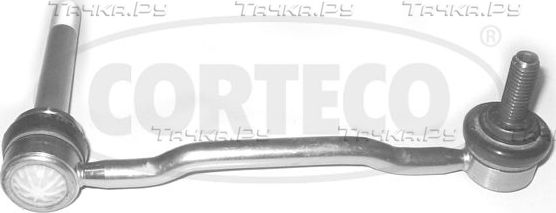 Стойка (тяга) стабилизатора Corteco передняя левая для Citroen C6 2005-2012. Артикул 49400591