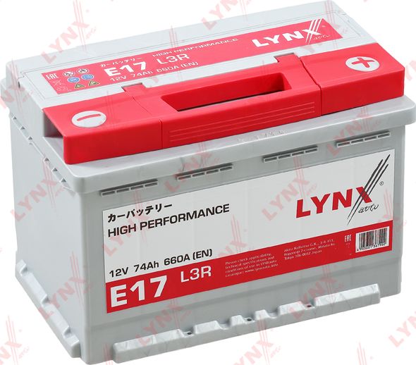 Аккумулятор LYNXauto HIGH PERFORMANCE для Mercedes-Benz Vario 1996-2013. Артикул E17