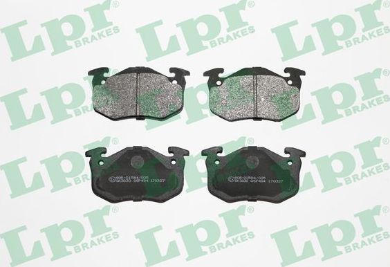 Тормозные колодки LPR. Артикул 05P484