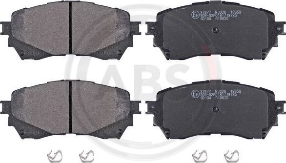 Тормозные колодки ABS. Артикул 37977