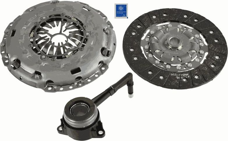 Сцепление (комплект) SACHS XTend Kit plus CSC. Артикул 3000 990 318