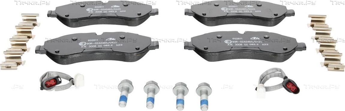 Тормозные колодки ATE передние для Ford Transit VIII 2013-2026. Артикул 13.0460-2611.2