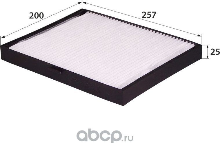 AC-0630E 97133-2D200 (фильтр салонный) (RB-Exide). Артикул AC0630E