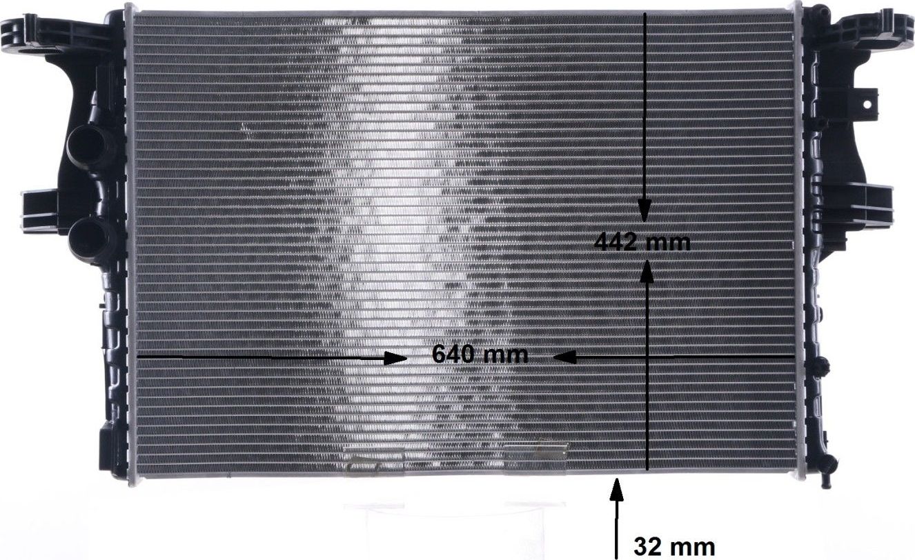 Радиатор охлаждения двигателя Mahle Behr. Артикул CR 2087 000S