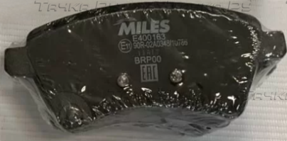 Тормозные колодки Miles (Low-Metallic). Артикул E400163