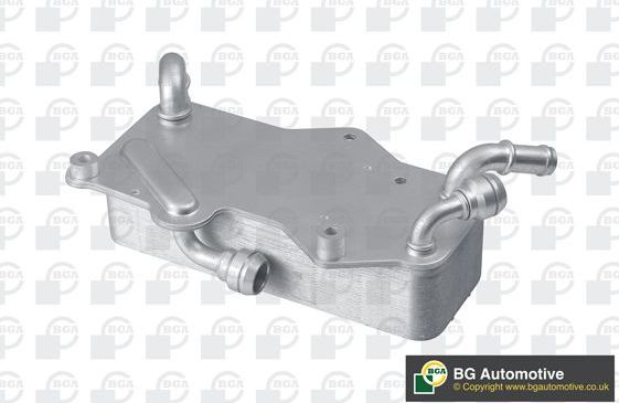 Радиатор масляный (маслоохладитель) для двигателя BGA (алюминий). Артикул CO0137