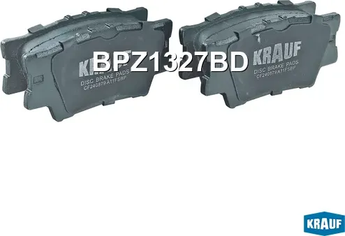 Колодки тормозные (Krauf). Артикул BPZ1327BD