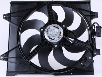 Вентилятор радиатора двигателя Nissens (полимерный материал). Артикул 85744