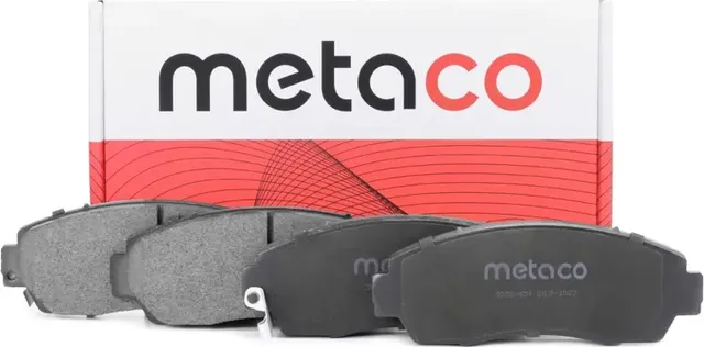 Колодки тормозные передние к-кт (Metaco). Артикул 3000454
