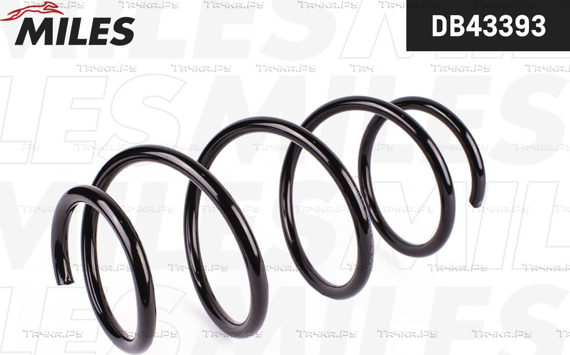 Пружина подвески Miles передняя для Skoda Octavia A7 2012-2019. Артикул DB43393