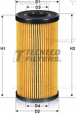 Масляный фильтр  Tecneco Filters для Renault Trafic II 2006-2014. Артикул OL010076E