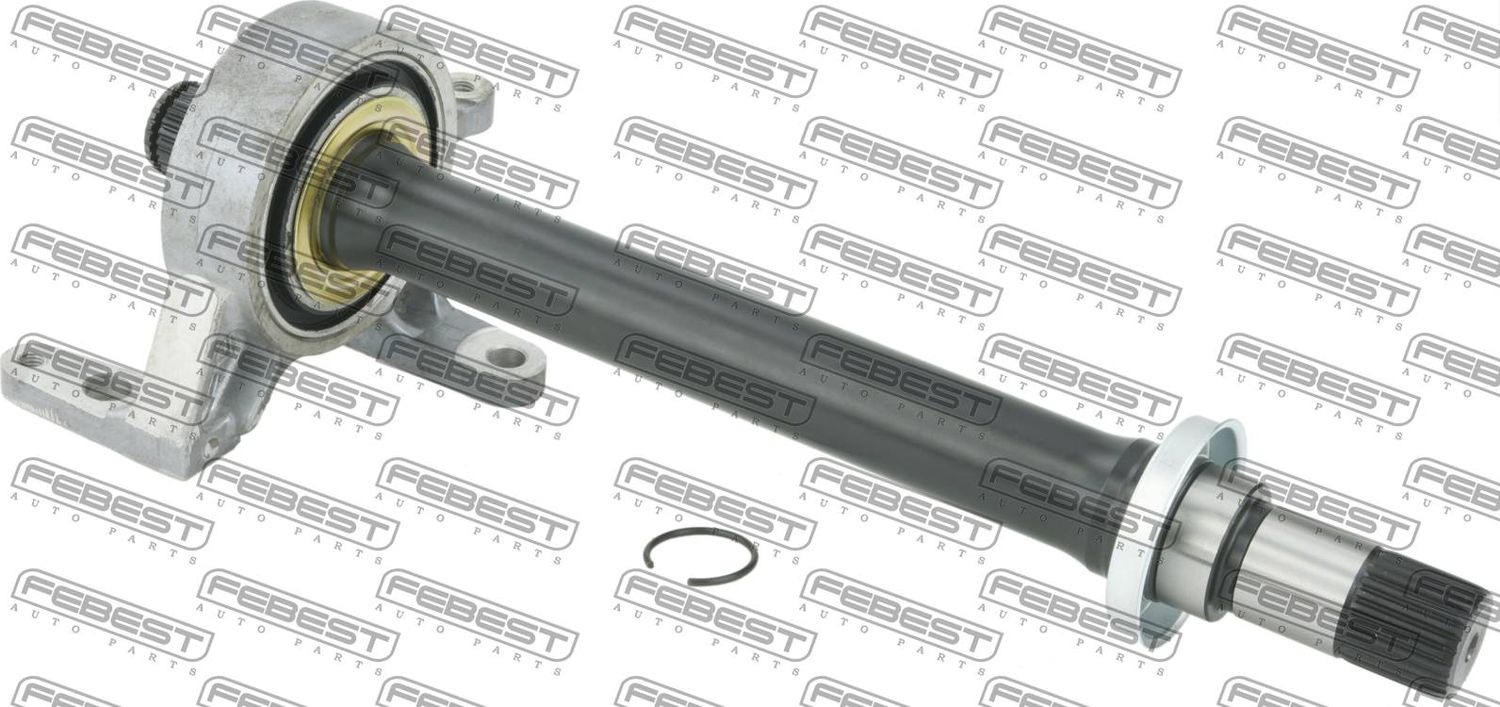 Полуось (привод в сборе, приводной вал) Febest. Артикул 0312-CRVATRH