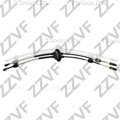 Трос переключения передач КПП ZZVF для Peugeot Partner Tepee 2008-2017. Артикул ZV4420HW