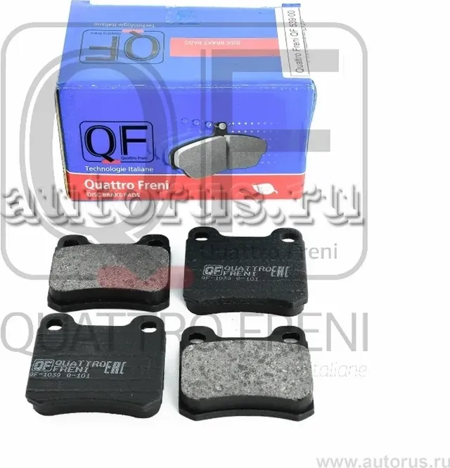 Колодки тормозные MB W201 82- задн. (Quattro Freni). Артикул QF53900