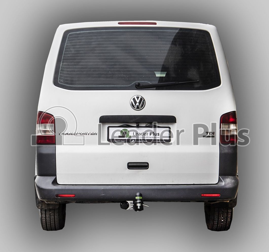 Фаркоп Лидер-Плюс под американский квадрат для Volkswagen Multivan T5 2003-2015. Артикул V111-E