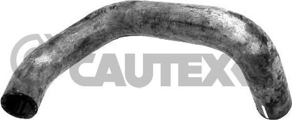 Патрубок радиатора (системы охлаждения) Cautex нижний для Ford Fiesta III 1989-1995. Артикул 081053