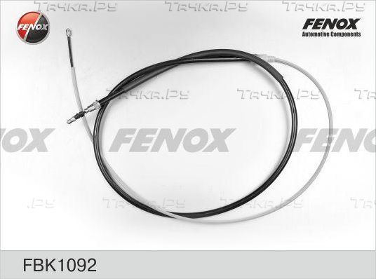 Трос ручника (тросик ручного тормоза) Fenox. Артикул FBK1092