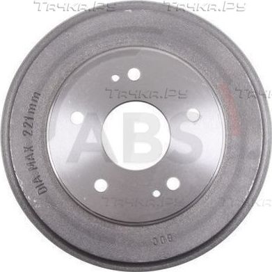 Тормозной барабан ABS задний для Honda HR-V I 1999-2006. Артикул 2640-S