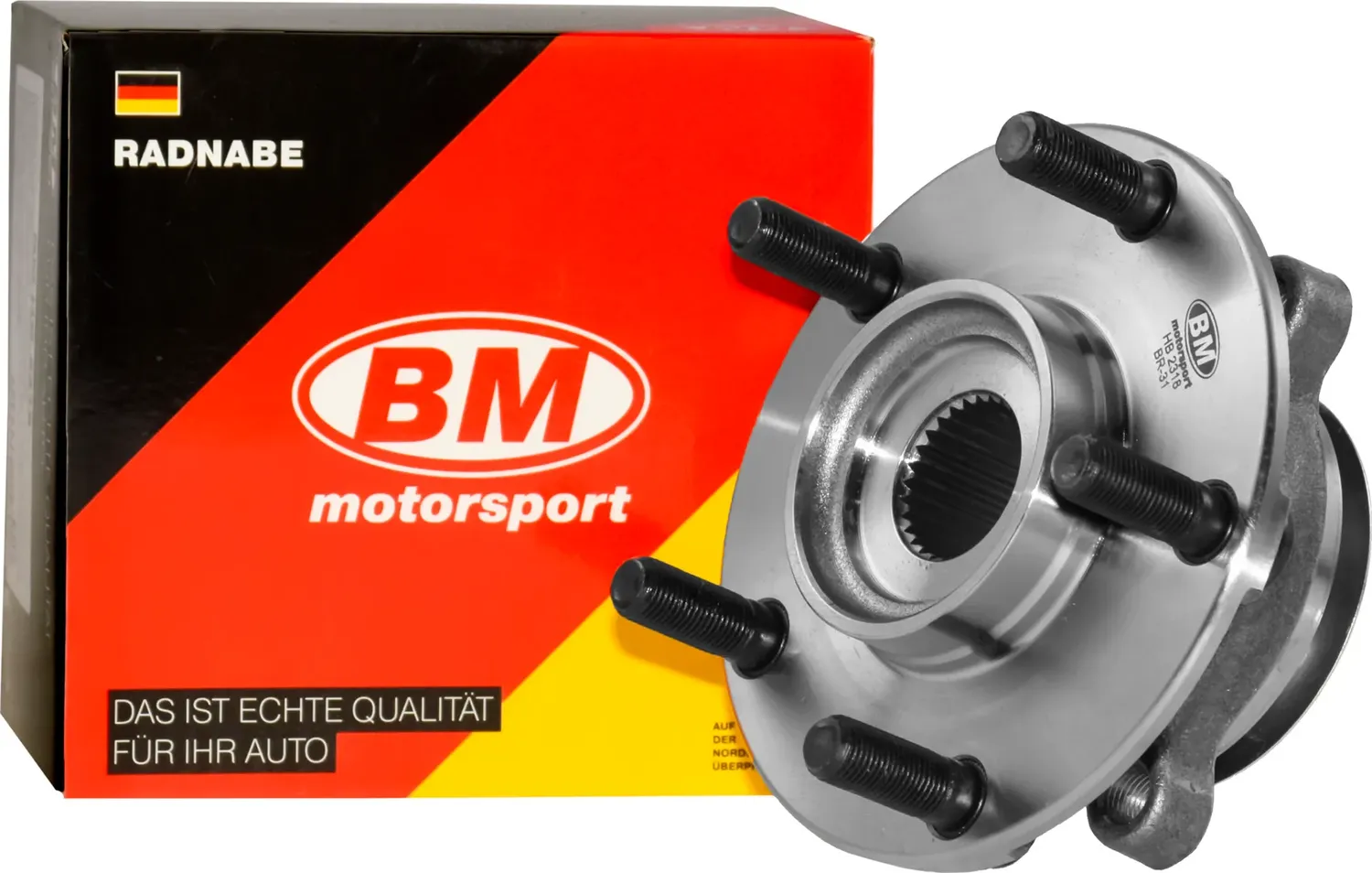 Ступица колеса NISSAN QASHQAI I (J10) пер.(в сборе) (BM) BM. Артикул HB2318