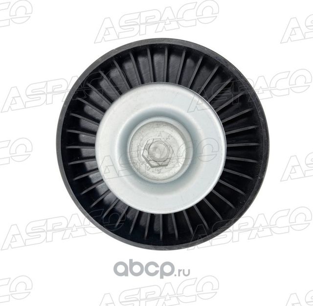 РОЛИК ОБВОДНОЙ ПРИВОДНОГО РЕМНЯ VAG 3.0 3.2 БЕНЗИН A4 /A5/S5 /A6 /A8 /Q5 PORSHE (Aspaco). Артикул AP19086