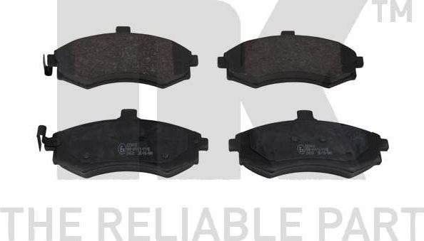 Тормозные колодки NK. Артикул 223413