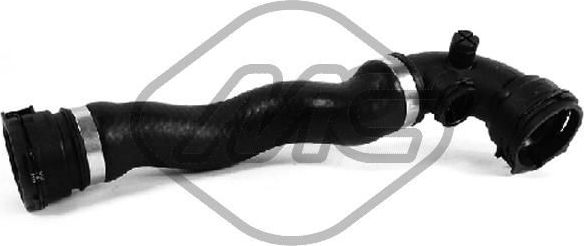 Патрубок радиатора (системы охлаждения) Metalcaucho (полимерный материал). Артикул 09494