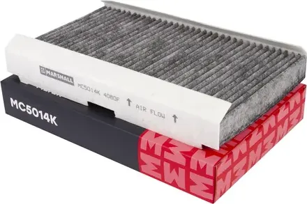Фильтр салонный угольный Citroen C3 01- Peugeot 307 01- / 408 12- (MC5014K) (Marshall). Артикул MC5014K