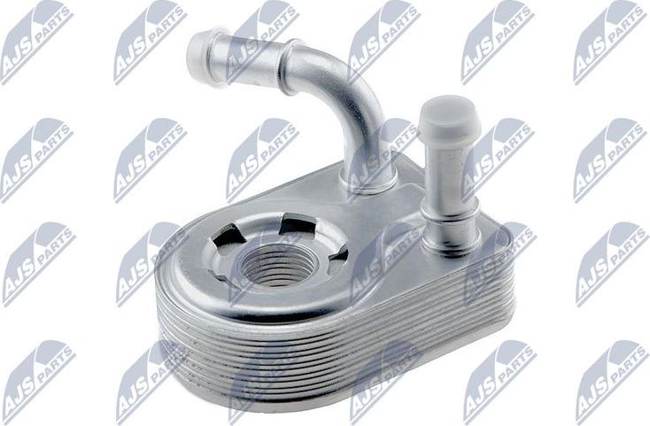 Радиатор масляный (маслоохладитель) для двигателя NTY (алюминий). Артикул CCL-FR-009