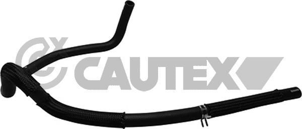 Патрубок радиатора (системы охлаждения) Cautex для Peugeot 4007 2007-2013. Артикул 753842