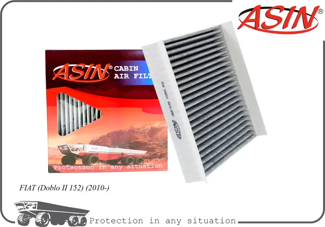 Фильтр салонный 77364561/ASIN.FC2952C (угольный) ASIN Asin. Артикул ASINFC2952C