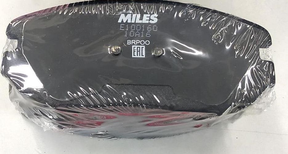 Тормозные колодки Miles (Semi-Metallic). Артикул E100160