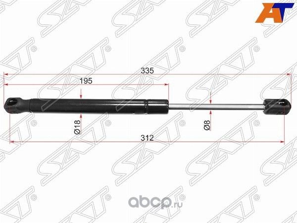 Амортизатор капота INFINITI FX 08- (SAT). Артикул ST654701CA0A