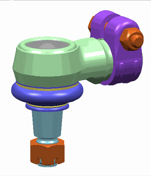 Наконечник рулевой тяги Lemforder. Артикул 27633 01