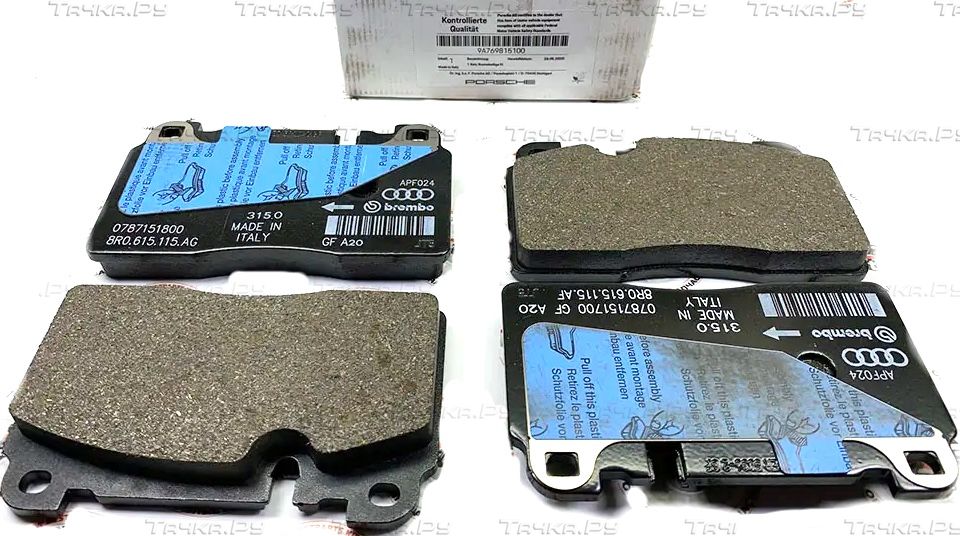Тормозные колодки VAG передние для Audi Q5 I (8R) 2008-2017. Артикул 9A769815100