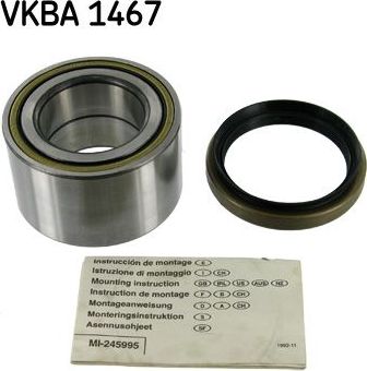 Ступичный подшипник (комплект) SKF. Артикул VKBA 1467