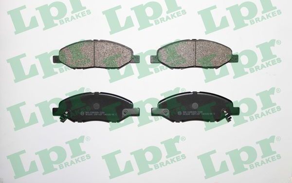 Тормозные колодки AP передние для Nissan Tiida I 2007-2012. Артикул 05P1497