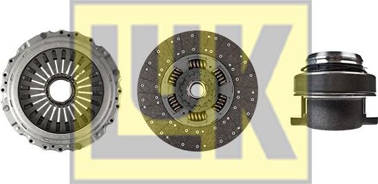 Сцепление (комплект) LuK RepSet. Артикул 643 3402 00