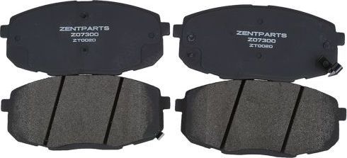 Тормозные колодки Zentparts. Артикул Z07300