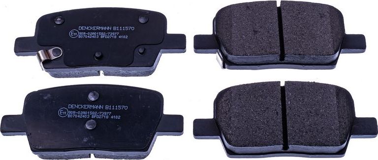 Тормозные колодки Denckermann. Артикул B111570