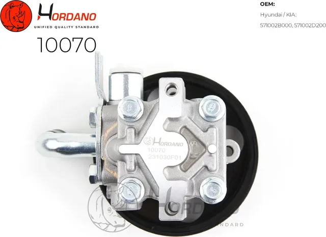 Насос ГУР (Hordano) Hordano. Артикул 10070