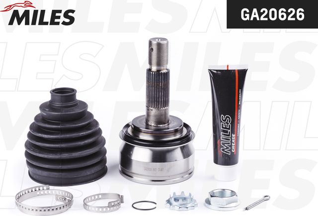 Шрус наружный (граната) Miles. Артикул GA20626