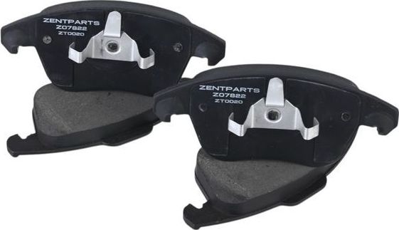 Тормозные колодки Zentparts. Артикул Z07822